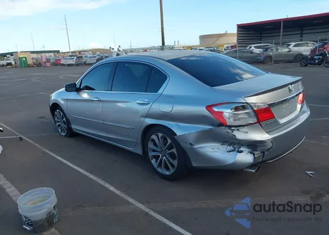 2013 Honda Accord Sport from USA, damaged, VIN 1HGCR2F59DA103890